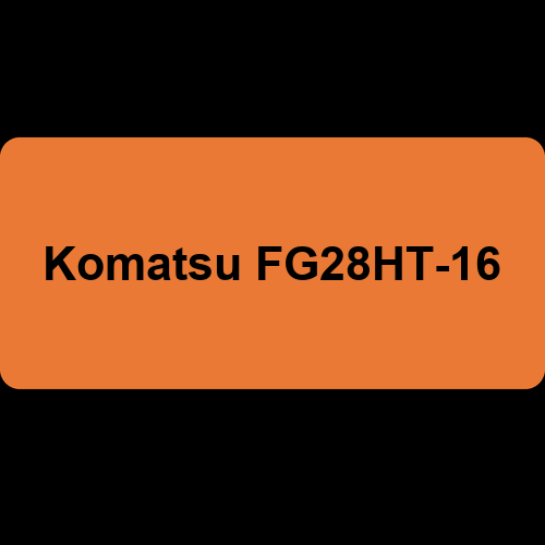 Komatsu FG28HT-16